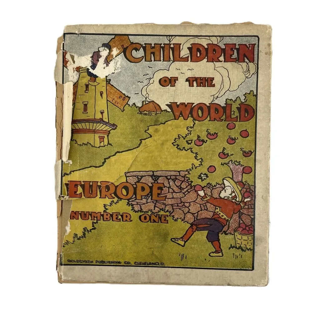 1916 Children Of The World-Europe (Number One) Goldsmith Publishing - see photos